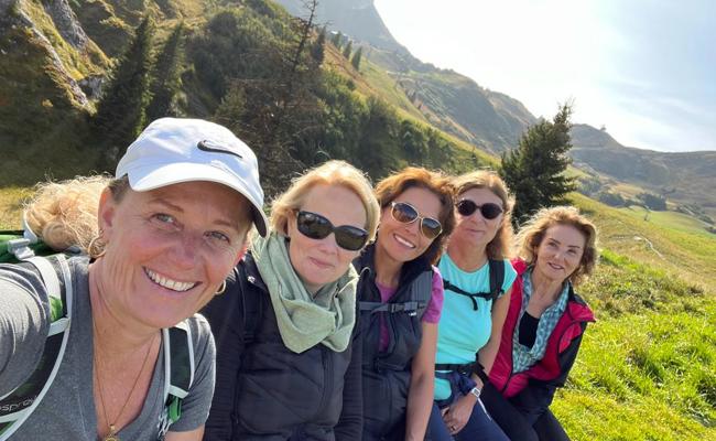Der Vorstand Kathrinahus harmoniert auch auf seinem Ausflug