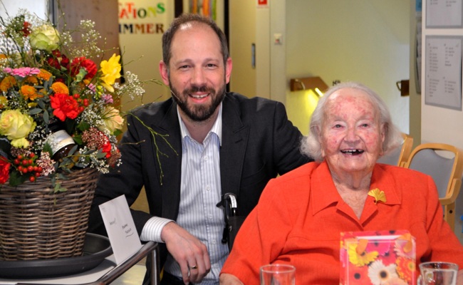 Ehrentag: Marianne Friedrich beging am Freitag ihren 102. Geburtstag