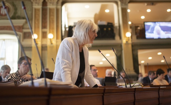 Carmen Bruss verabschiedet sich mit einer Anfrage aus dem Kantonsrat