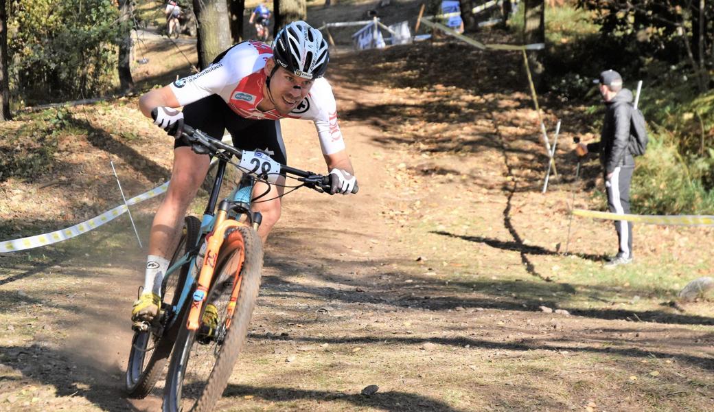 Angriffslustig, aber ohne Erfolg: Thomas Litscher verpasste den angestrebten Top-10-Platz.  Angriffslustig, aber ohne Erfolg: Thomas Litscher verpasste den angestrebten Top-10-Platz.