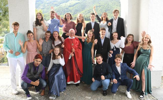 Firmung mit 20 Firmandinnen und Firmanden