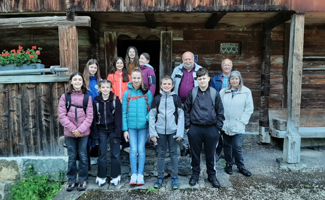 Schülerinnen und Schüler pilgerten nach Flüeli-Ranft