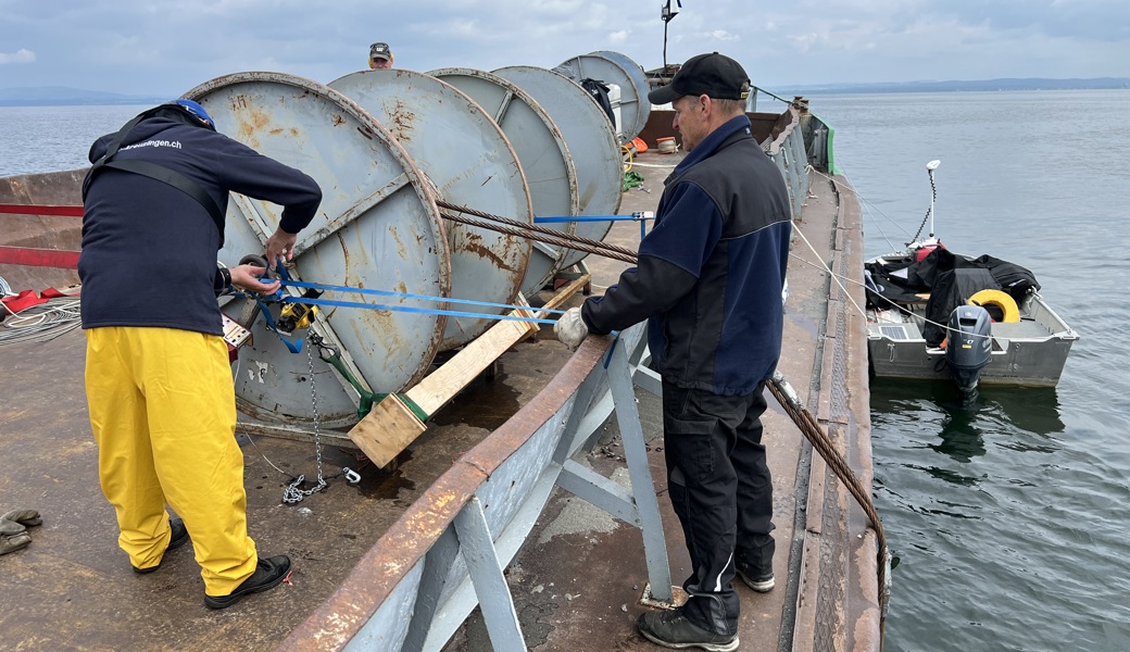 Neues Tauchteam soll das Dampfschiff Säntis aus dem Bodensee bergen