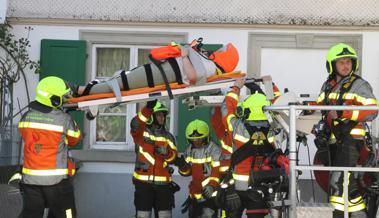 Verletzte geborgen, Brand gelöscht