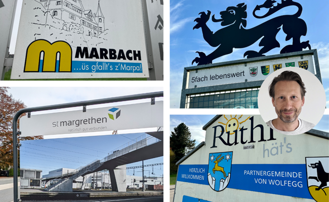 Die Rheintaler Gemeinde-Slogans sind kreativ - und teilweise kryptisch