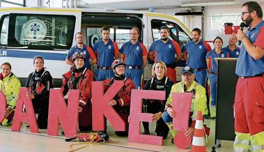 Mit Blaulicht zum Rettungseinsatz unterwegs