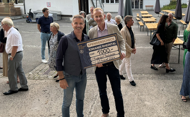 Abend im Zeichen der Bildung: Kiwanis Club unterstützt Kinderdorf Pestalozzi