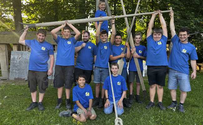Die Pontoniere von Oberriet: Die jungen Gondolieri des Rheins
