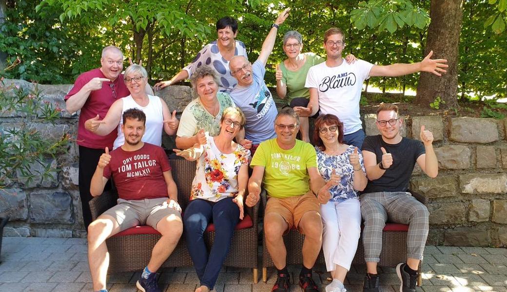 Aktive Spielerinnen und Spieler am Probeweekend im Bregenzer Wald. Aktive Spielerinnen und Spieler am Probeweekend im Bregenzer Wald.