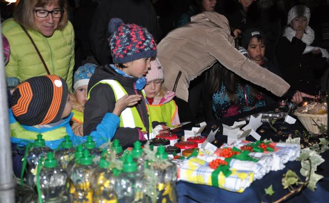 Weihnachtsmarkt mit Überraschung