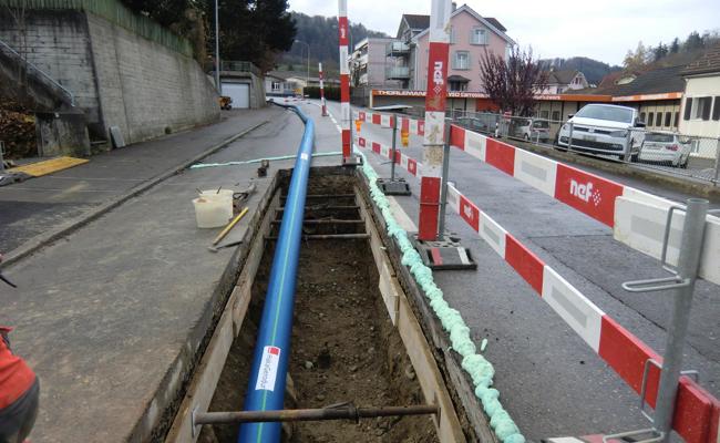 Leitungserneuerung im Hinterdorf  nötig