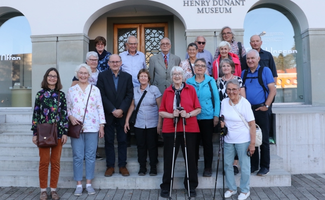 Kirchgemeindeausflug führte zum Henry Dunant Museum in Heiden