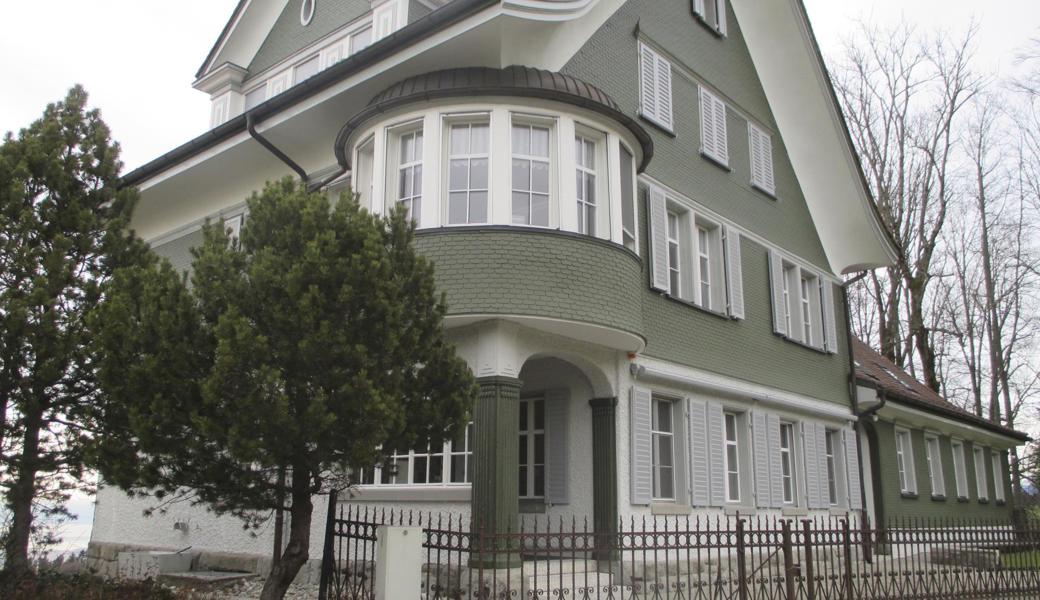 Die an die Blütezeit der Stickerei erinnernde Villa Ilg dient künftig als Wohnhaus.