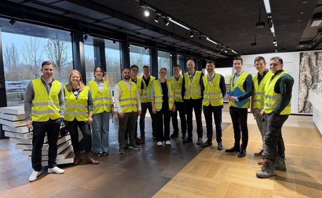 JCI-Besuch bei der Bauwerk Group in St. Margrethen