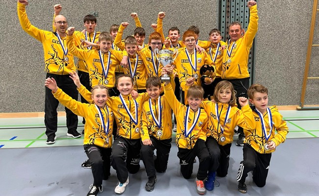 Der Kriessner Ringernachwuchs gewinnt die ORV-Meisterschaft