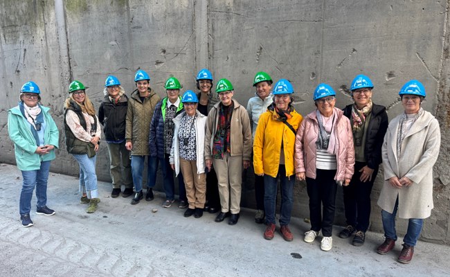 Frauenverein zu Besuch bei der Kehrichtverbrennungsanlage VfA
