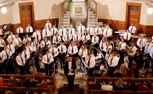 Stadtmusik spielt am Sonntag traditionelles Konzert in der evangelischen Kirche