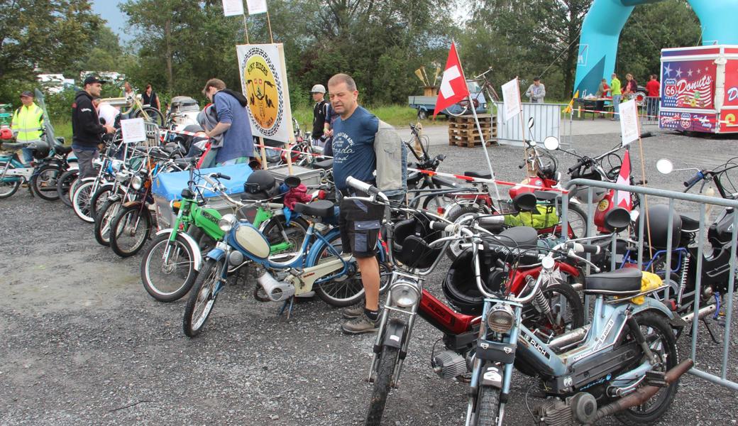 317 Fahrzeuge kamen zum zweiten Zweitakter-Treffen - 58 mehr als letztes Jahr.