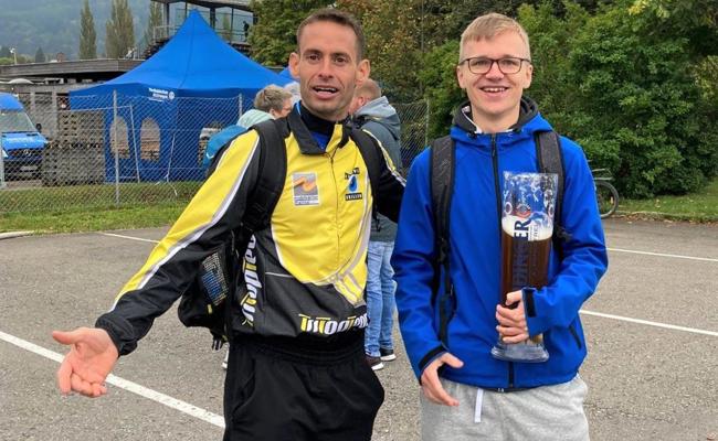 Sensationelle Marathonzeit von Mathias Nüesch