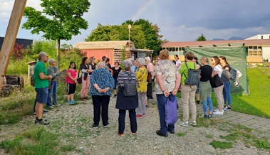 Gemütlicher Stimmung beim Sommeranlass des Bäuerinnenvereins