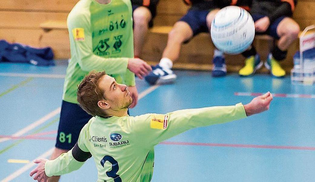 Widnau startete mit Captain Mario Kohler erfolgreich in die Hallensaison und holte in zwei Spielen zwei Siege.