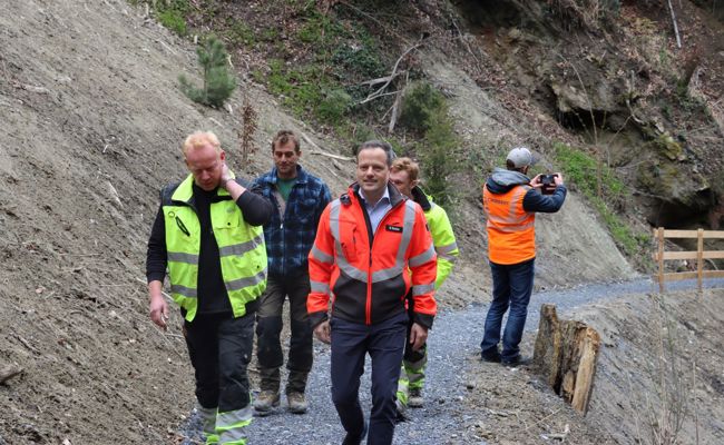 Ins Taatobel mit Bruno Seelos: Auf neuem Wanderweg reflektiert der Gemeindepräsident seine Arbeit