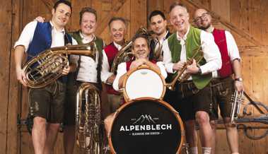 Am Polkatreff wird ein besonderes Schmankerl geboten:  «Alpenblech» tritt auf