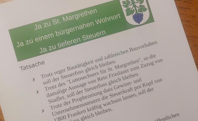 Gemeinde reagiert auf anonymes Flugblatt
