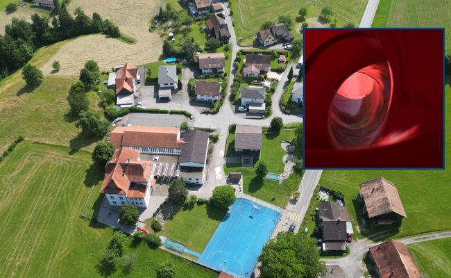 Genau hingeschaut: Finden Sie das Detail auf der Drohnenaufnahme?