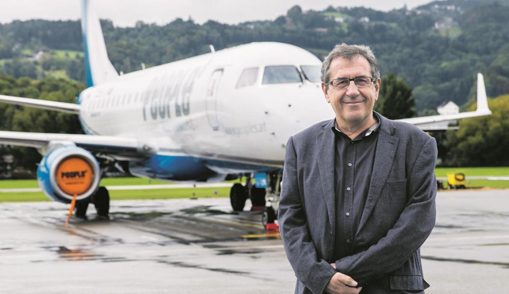 Markus Kopf (63) ist Besitzer des Flugplatzes Altenrhein sowie der Fluggesellschaft People’s. Er ist verheiratet, Vater dreier Kinder und wohnt in Au.