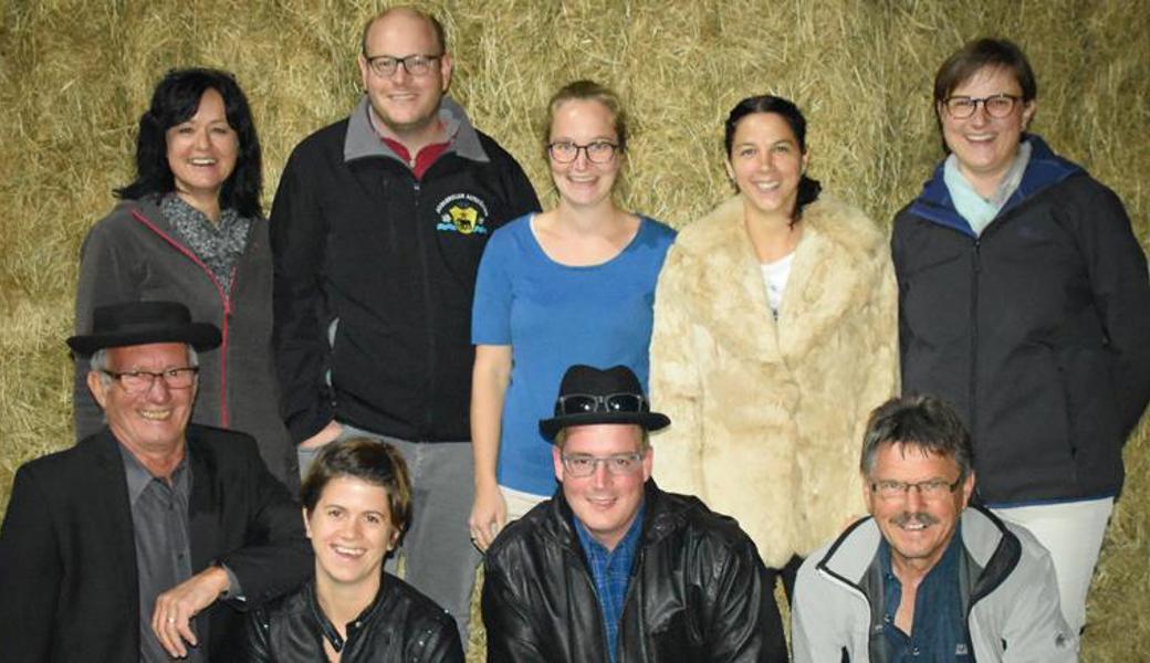 Auch dieTheatergruppe des Jodlerklubs ist parat. 