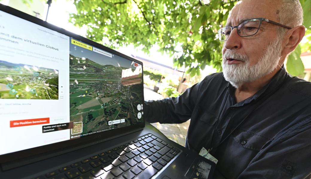 «Sackspannend»: Anton Heer hat auf sMapshot schon über 11000 Bilder georeferenziert.