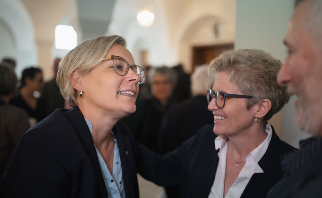 Jubel, Applaus, Juhuu-Rufe - Die Wahl von Susann Metzger in die Ausserrhoder Regierung