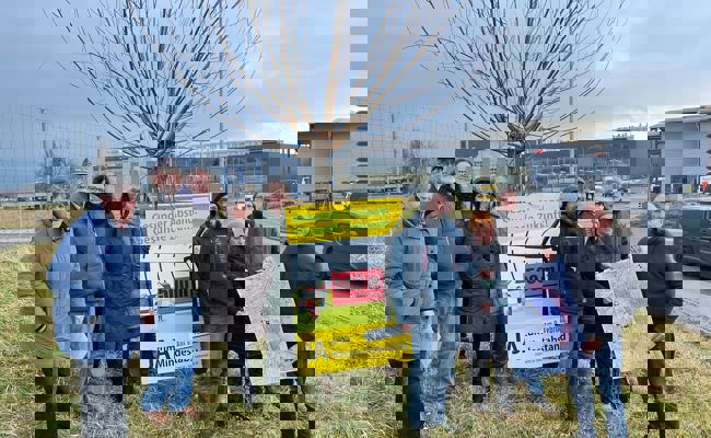 Bürgerbewegung formiert sich: Sorge um Wohnqualität durch Windrad an der Grenze