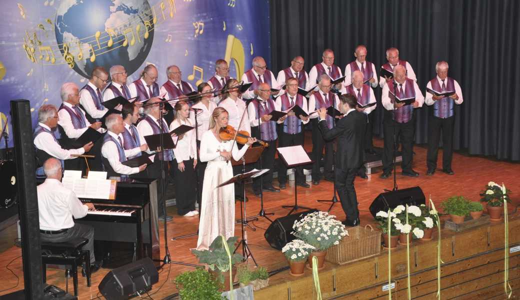 Alle am Konzert Mitwirkenden erhielten einen viel Applaus. 