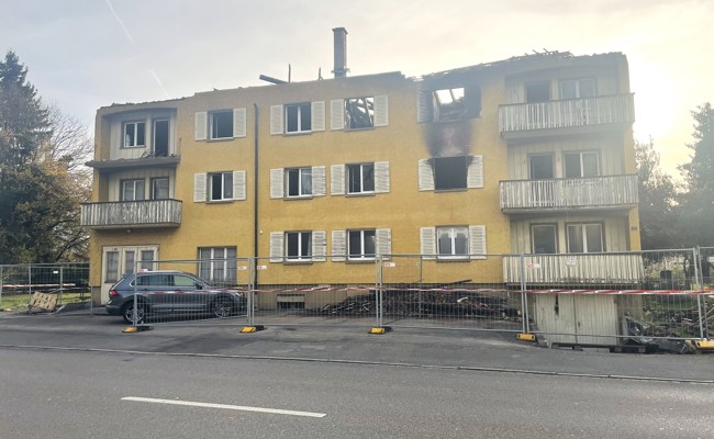 Brand in Mehrfamilienhaus: Staatsanwaltschaft legt den Fall zu den Akten