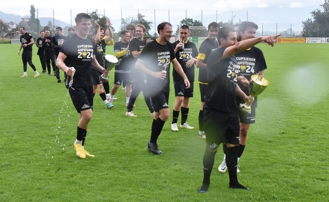 7:1-Sieg gegen Au-Berneck – eine Woche nach dem Cupsieg feiert Altstätten den Aufstieg