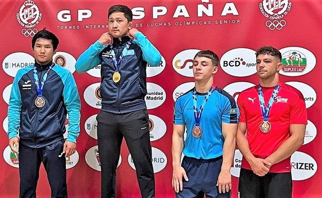 Bronzemedaille für den Kriessner Freistilringer Marc Dietsche in Madrid
