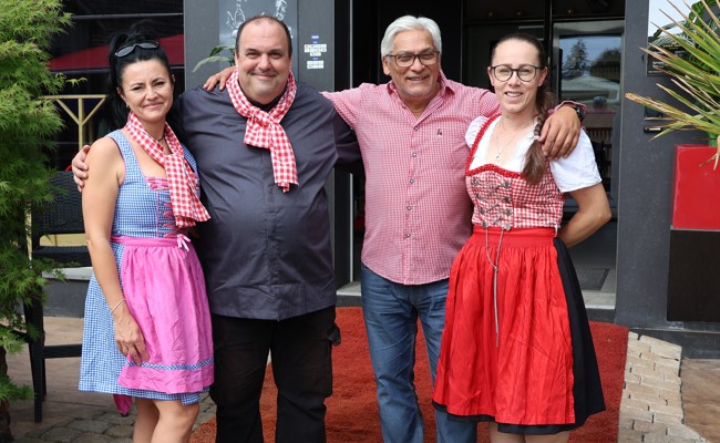 Weisswurst und Brezen im ehemaligen «Casa Nero» in Marbach