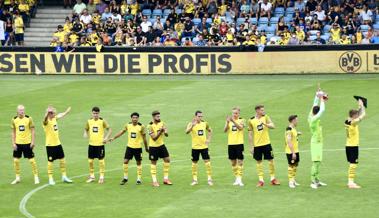 Stelldichein der Fussballprofis in Altach