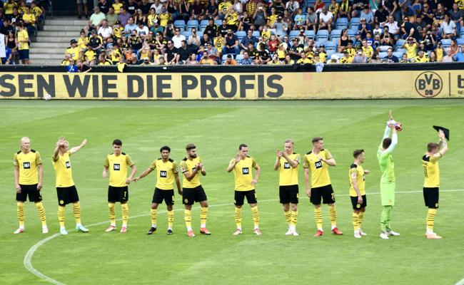 Stelldichein der Fussballprofis in Altach