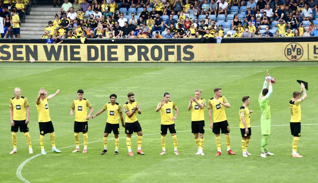 Der BVB war schon zum zehnten Mal in Altach zu Gast.