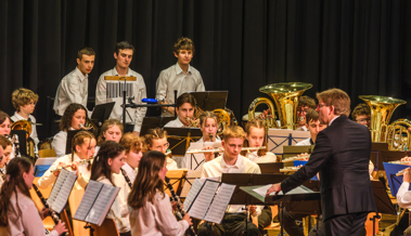 Jugendliche aus dem ganzen Kanton trafen sich zum Blasorchesterlager