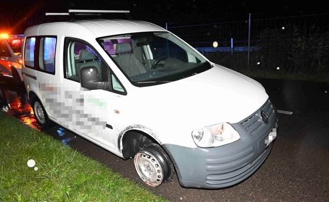 Fahrzeug entwendet und Selbstunfall verursacht: 38-Jähriger sass fahrunfähig am Steuer