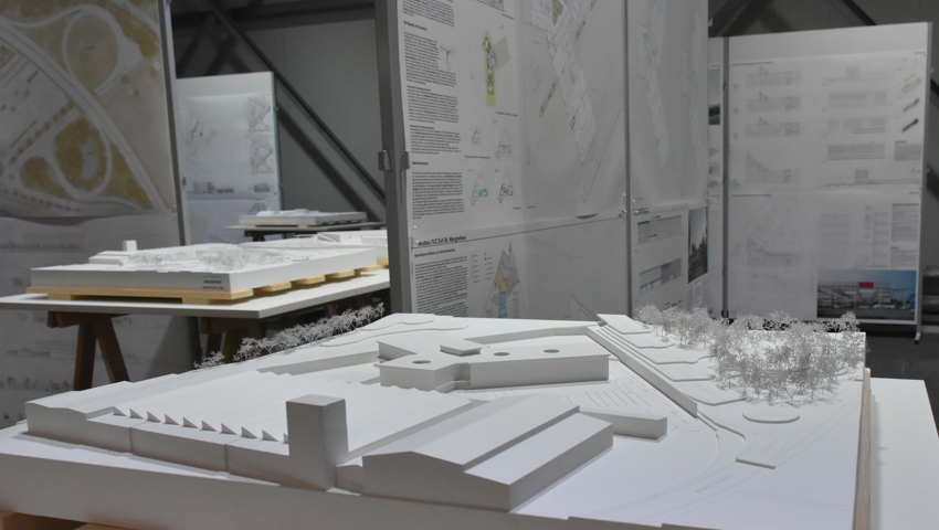 Das Modell des Interventionszentrums. Das Modell des Interventionszentrums.