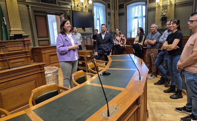 SP zu Besuch bei Regierungsrätin Laura Bucher
