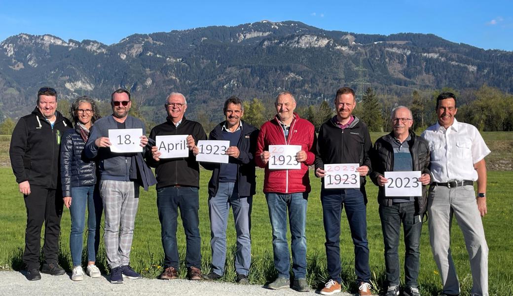 Eigens fürs Jubiläum gründeten Vertreterinnen und Vertreter aus den beteiligten Gemeinden einen Verein. 