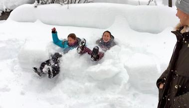 Schneespass trotz Lawinenwarnung