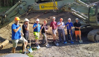 Spatenstich zum Neubau Reservoir Ebenacker - 2025 geht es in Betrieb