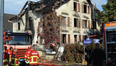 Oberrieter "Sonne": Untersuchung des Brands begonnen